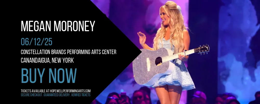 Megan Moroney at Constellation Brands Performing Arts Center